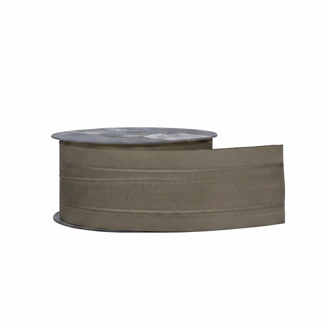 Nastro gros grain Arpimex tortora 40mm × 20m: costine orizzontali per bomboniere, matrimoni e cerimonie eleganti. ean 8018318257018