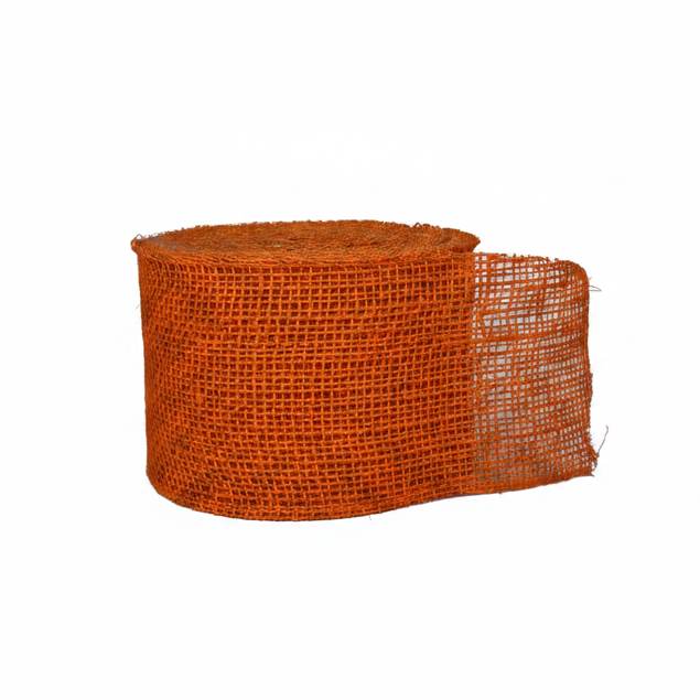 Allestisci con impatto il nastro Arpimex Juta Arancio 100 mm × 18 mt. Per cerimonie autunnali, decorazioni e packaging rustico. ean  8018318258657