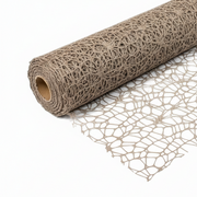 ARPIMEX Polycotton Net Taupe Net H 48 cm 5 m