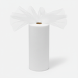 Rotolo Tulle semi-trasparente per bomboniere, decorazioni e fai da te. ARPIMEX rotolo bianco H 25 cm × 100 mt, rete fine, no sfilacciatura ean 8018318136467