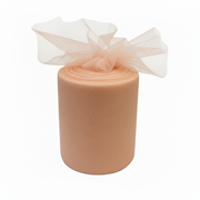 ARPIMEX Peach Tulle Roll H 12.5 cm 100 mt