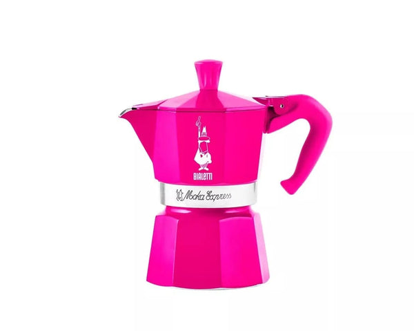 Bialetti Moka Express 3 Cups Fuchsia – L'Arcolaio