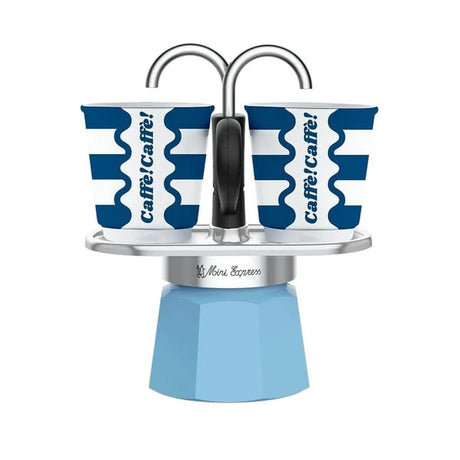 bialetti bialetti set mini moka express con 2 tazzine azzurro ean 8006363043793