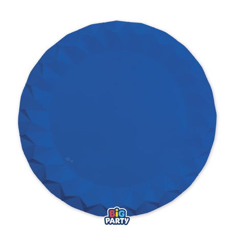 big party big party sottopiatti carta diamant d 32 cm blu cf 6 pz ean 8020834769357