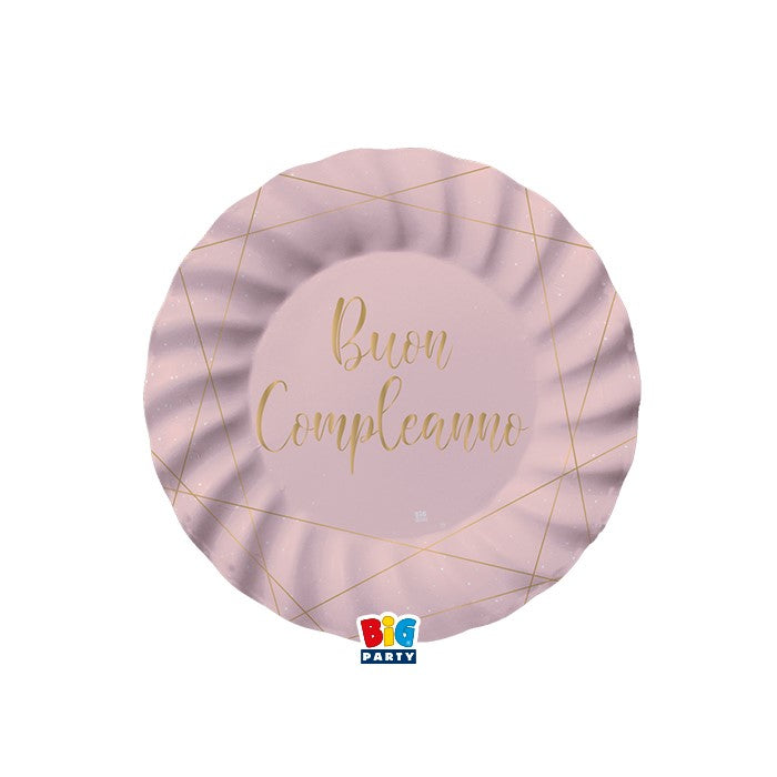 immagine-1-big-party-piatti-buon-compleanno-rosa-d-20-cm-8-pz-ean-8020834749243