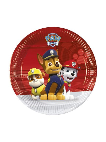 immagine-1-bigiemme-piatto-paw-patrol-ready-for-action-d-20-cm-8-pz-ean-5201184897751