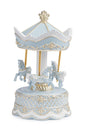 bizzotto bizzotto carillon darling di natale giostra con cavalli h 229 cm d 124 cm azzurro ean 8051836723887