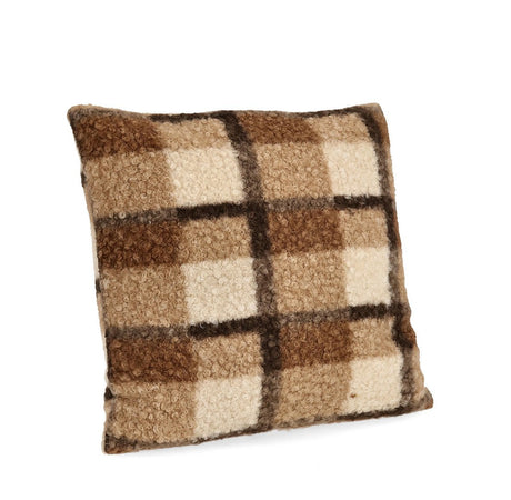 bizzotto bizzotto cuscino di natale laurence quadri 45 x 45 cm marrone ean 8051836723320