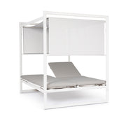Bizzotto Daybed Konnor White Aluminum Frame 213 x 149 x 196 Cm Water-Repellent Fabric