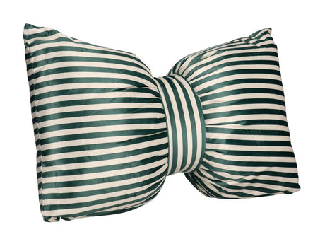 bizzotto bizzotto decorazione di natale cuscino athel fiocco 60 x 40 cm righe verde ean 8051836750548