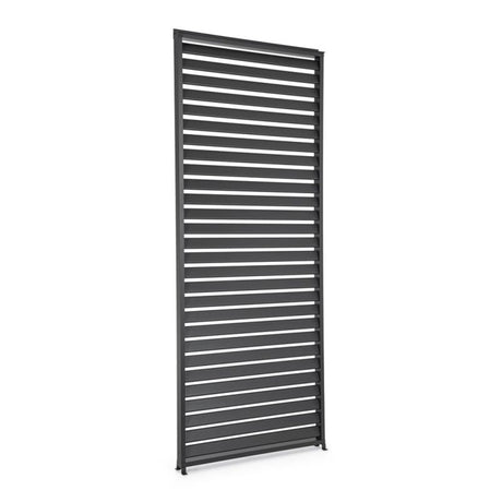 bizzotto bizzotto frangisole laterale per pergola ocean h 238 cm l 93 cm antracite ean 8051836466913