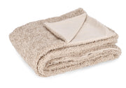 Bizzotto Champery Christmas Throw Blanket 130 x 170 cm Beige