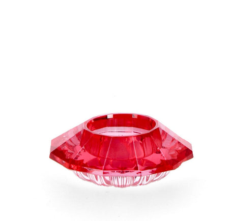 bizzotto bizzotto porta tealight 1p eldrid h 33 cm d 9 cm vetro rosso ean 8051836751071