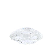 Bizzotto Tealight Holder 1P Eldrid H 3.3 cm D 9 cm Clear Glass