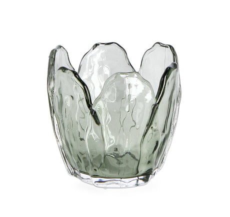 bizzotto bizzotto porta tealight 1p harald natale h 8 cm d 85 cm vetro verde ean 8051836750968