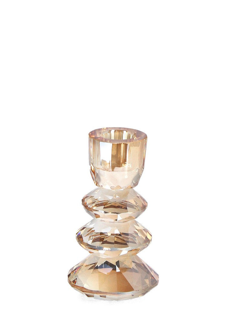 bizzotto bizzotto portacandela 1p eldrid h 108 cm d 6 cm vetro ambra ean 8051836751200