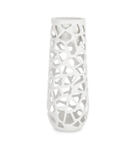 Bizzotto Carves Plant Pot H 120 Cm D 47 Cm White