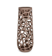 Bizzotto Carves Plant Pot H 120 Cm D 47 Cm Brown