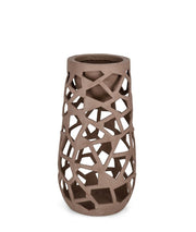 Bizzotto Planter Carves H 91 Cm D 48 Cm Brown