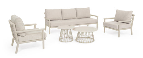 bizzotto bizzotto set salotto 5 pezzi lanai camel sand ean 8051836782761