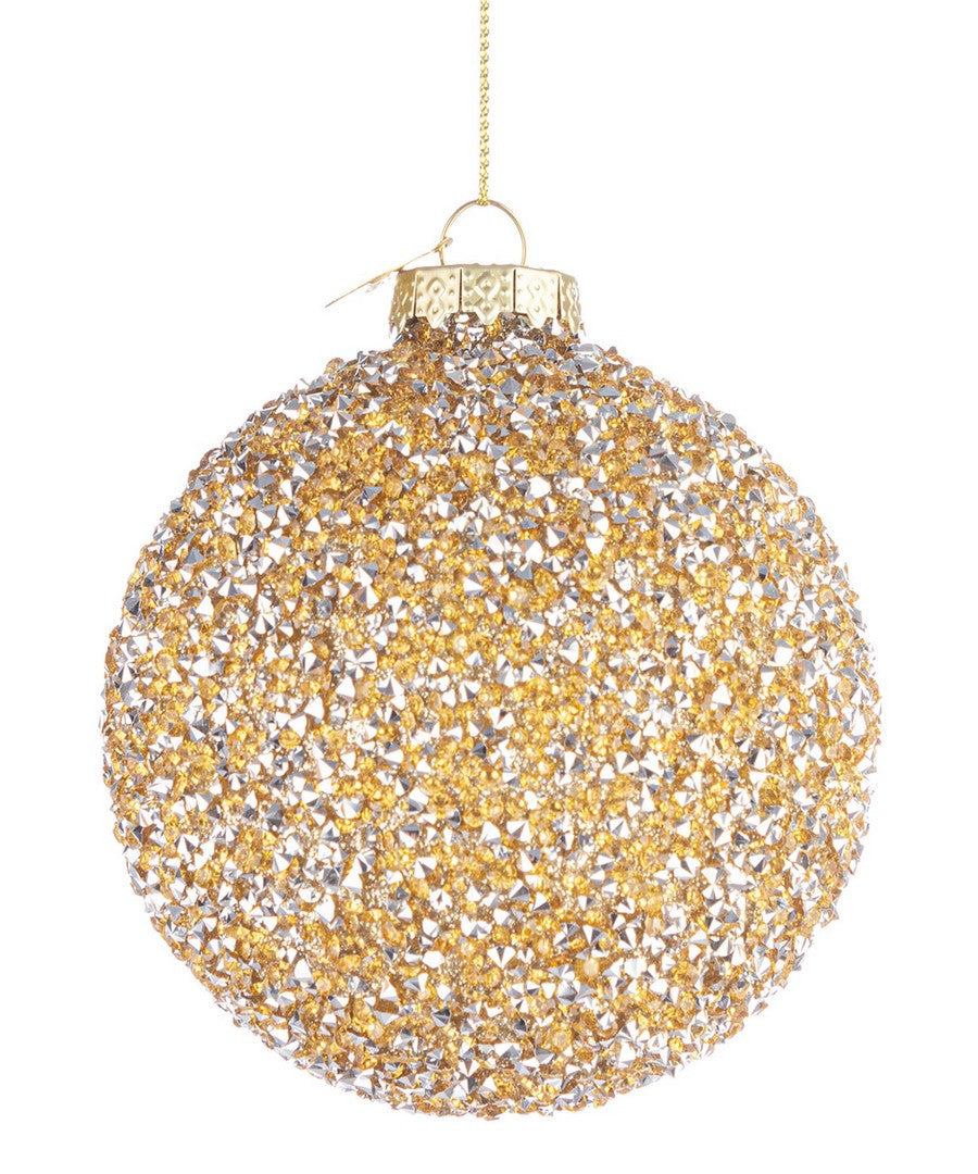 bizzotto bizzotto sfera di natale chic d 80 mm vetro champagne ean 8051836732834
