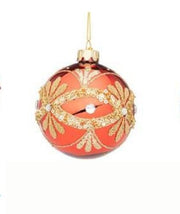 Bizzotto Garish Christmas Ball D 80 cm Red Glass