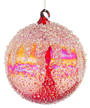 Bizzotto Wink Christmas Ball D 100 mm Red Glass