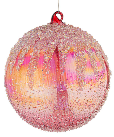 bizzotto bizzotto sfera di natale wink d 150 mm vetro rosso ean 8051836734517