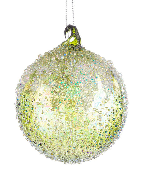 bizzotto bizzotto sfera di natale wink d 80 mm vetro verde ean 8051836734555
