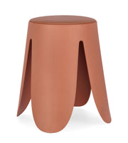 Bizzotto Imogen Stool D 37 Cm H 47 Cm Terracotta