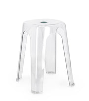 Bizzotto Sonny Stool H 46.5 Cm Transparent White
