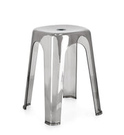 Bizzotto Sonny Stool H 46.5 cm Transparent Grey
