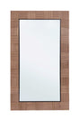 bizzotto bizzotto specchio con cornice alfada 106 x 182 cm legno di noce ean 8051836762145