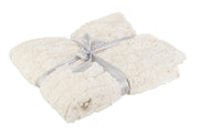 Bizzotto Wolly Christmas Blanket 150 x 130 Ivory