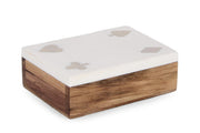 Bizzotto Fortune Card Decoration 11.3 x 8.3 cm White