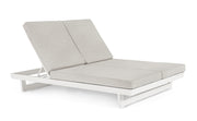 Bizzotto Double Cot with Wheels Infinity White