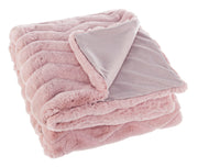 Bizzotto Plaid Chantel Christmas 120 x 150 Cm Pink