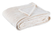 Bizzotto Plaid Penelope Christmas 150 x 200 Cm Ivory