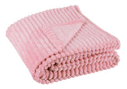 Bizzotto Plaid Rachele Christmas 150 x 200 Cm Pink