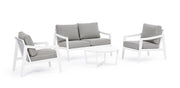 Bizzotto Sirenus White Living Room Set 4