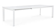 Bizzotto Konnor Extendable Table White Aluminium 200–300 cm
