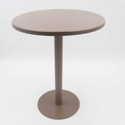 BONTURI CASA HOME DECORATION Metal Coffee Table H 50 Cm D 40 Cm Brown