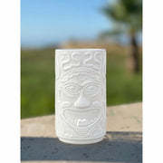 Brevetti WAF George Tiki Glass 44 Cl SAN Plastic White 1 Pc