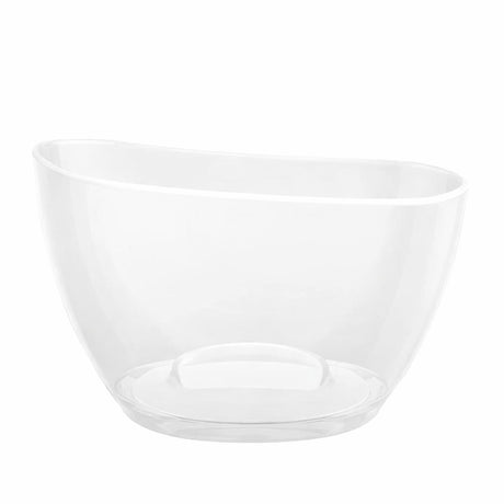 brevetti waf brevetti waf eclisse bowl spumantiera 15 lt puro acrilico veroglas clear bianco ean 8005778032002