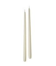 Cereria Di Giorgio Conical Candles D 2.2 Cm H 40 Cm Cream 6 Pcs