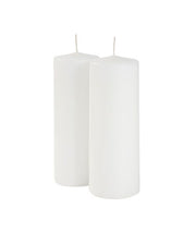 Giorgio Candlestick Candle D 7 Cm H 25 Cm 2 Pcs White