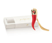 Cupido&Co. Horn with Tassel H 110 Mm Red Gold