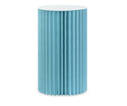 Cupido&amp;Co. Folding Paper Cylinder with Tray D 350 Mm H 600 Mm Light Blue