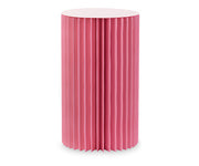 Cupido&amp;Co. Folding Paper Cylinder with Tray D 350 Mm H 600 Mm Pink