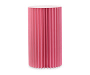 Cupido&amp;Co. Folding Paper Cylinder with Tray D 450 Mm H 800 Mm Pink